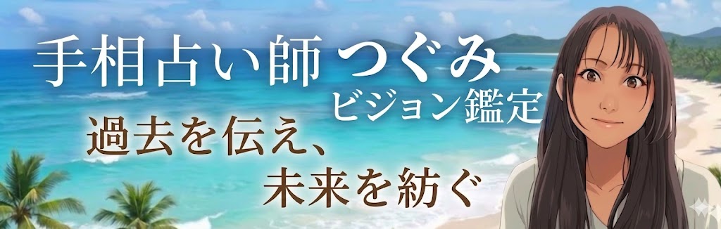 手相占い師つぐみ ビジョン鑑定 - 過去を伝え、未来を紡ぐ