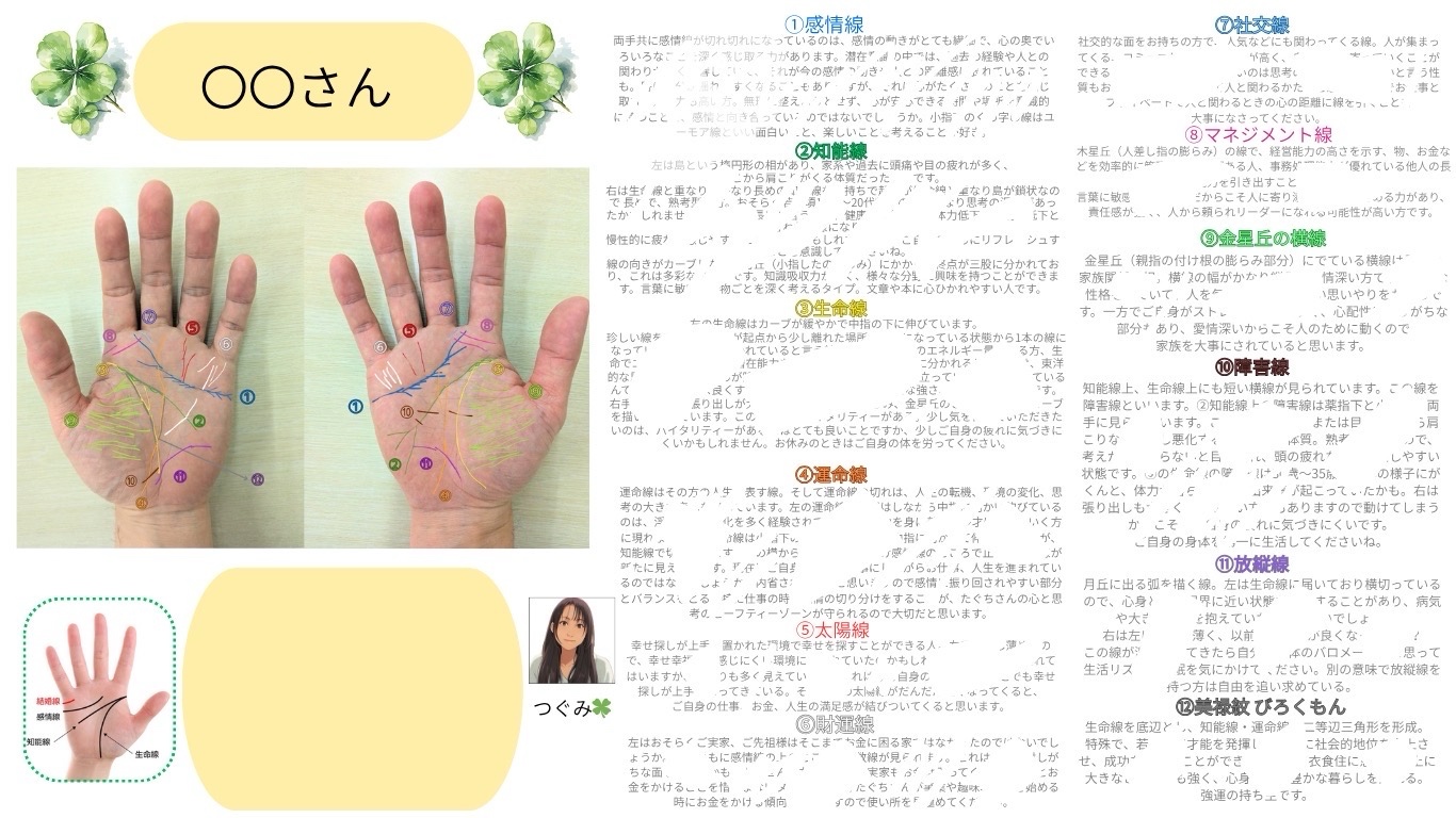 鑑定書サンプル